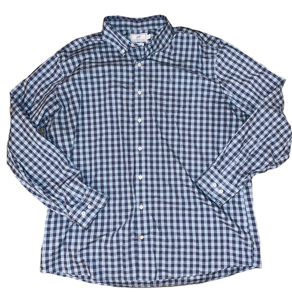 Southern Tide Other - Southern Tide Men's Long‎ Sleeve Plaid Button Down Size: XXL